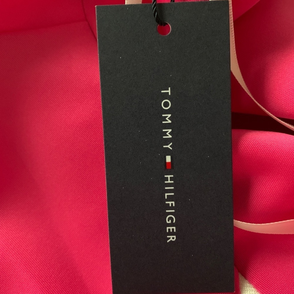 Tommy Hilfiger Women's Assymetrical Pink Dress - Picture 4 of 4